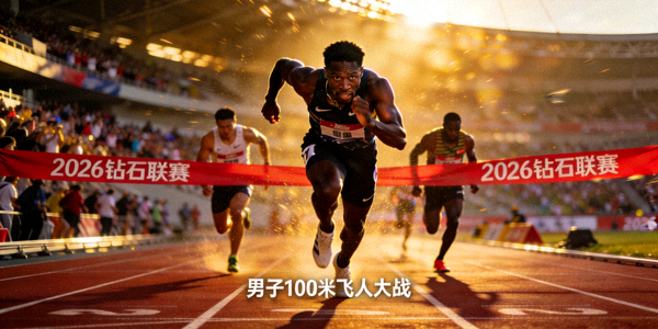 2026钻石联赛男子100米飞人大战精彩瞬间